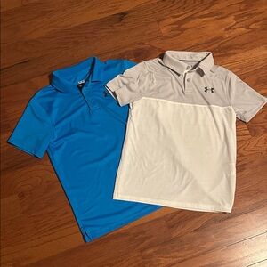 Under Armour Kids Polo Shirt Duo - Blue and White